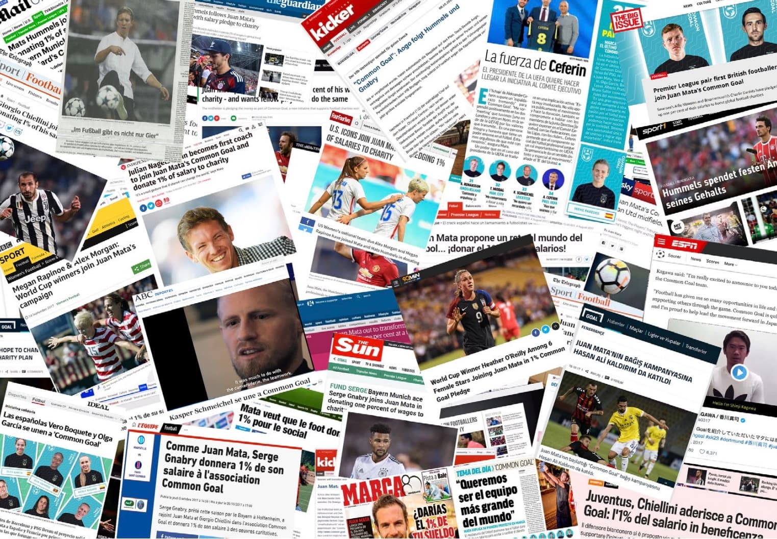 Early media coverage